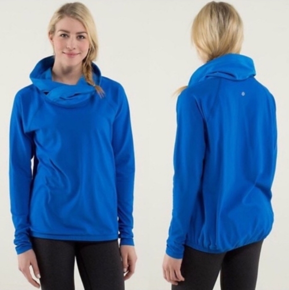 lululemon athletica Tops - Lululemon Healthy Heart Pullover Baroque Blue